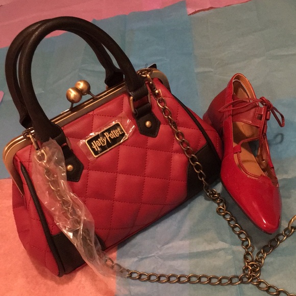 Women’s Harry Potter Label Small Satchel - Picture 4 of 8